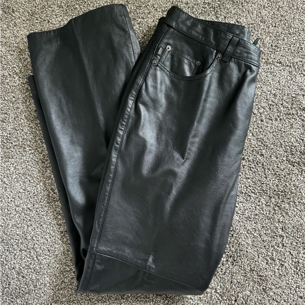 ❌SOLD❌Ralph Lauren Leather Jeans